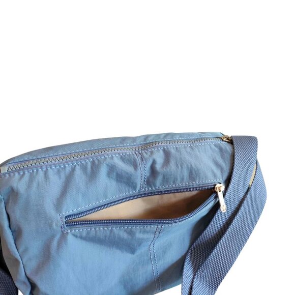 brand new Kipling vintage crossbody bag Reth medium haze blue - Picture 5 of 8